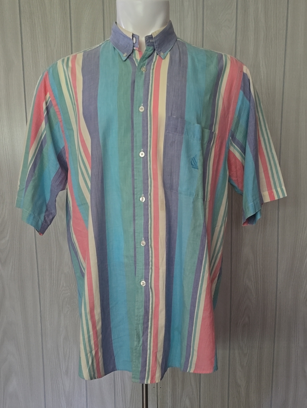 Nautica | Vintage Half Sleeve Buttondown